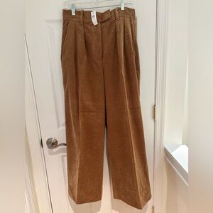 Banana Republic Women's Caramel Corduroy Wide-leg Pants